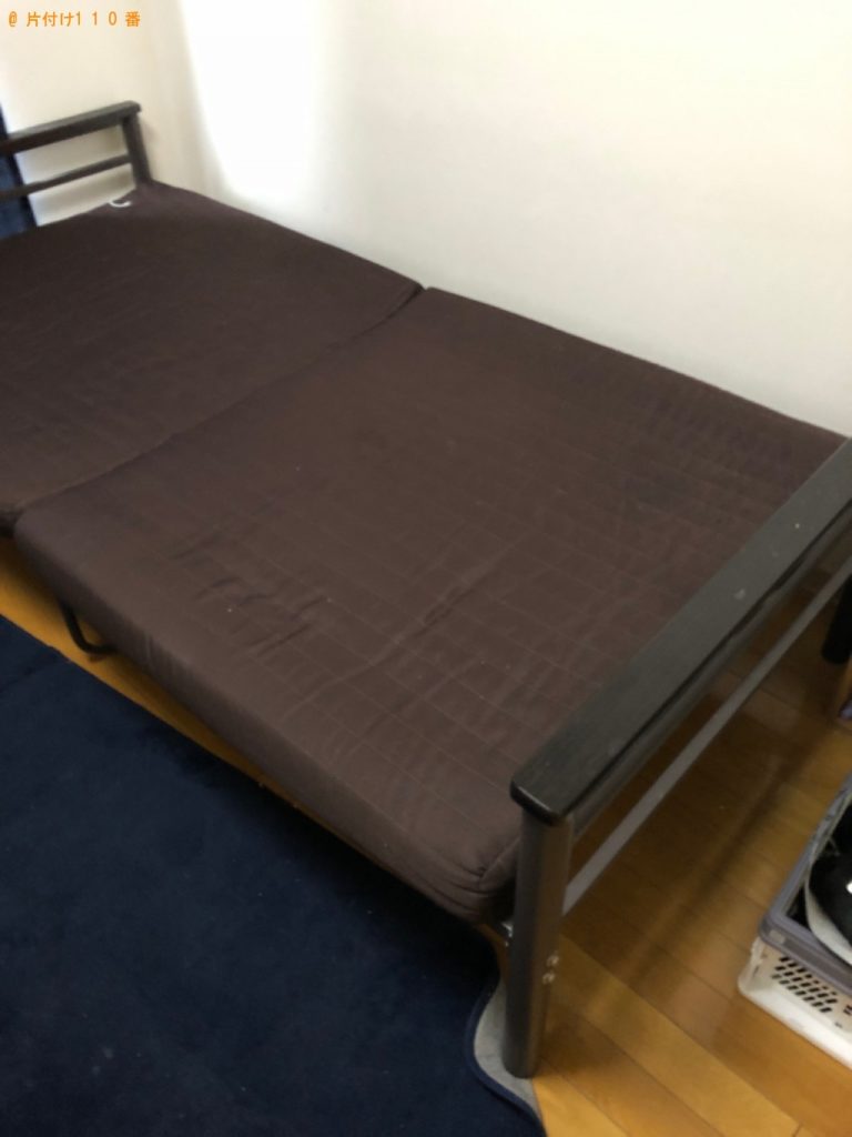 【長崎市】シングルベッド、ベッドマットレスの回収・処分ご依頼