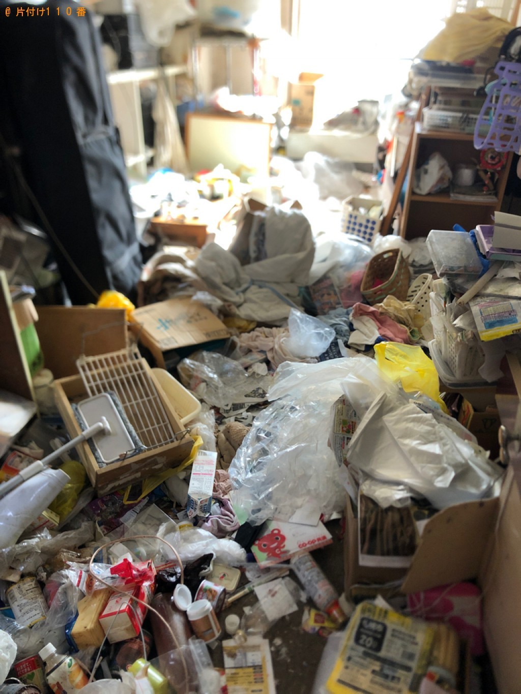 【長崎市】大量の一般ごみの回収・処分と荷物の運搬のご依頼