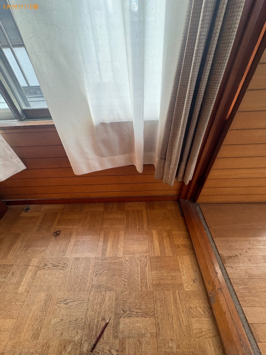 パソコンデスクを2階から1階へ移動する作業ご依頼　お客様の声