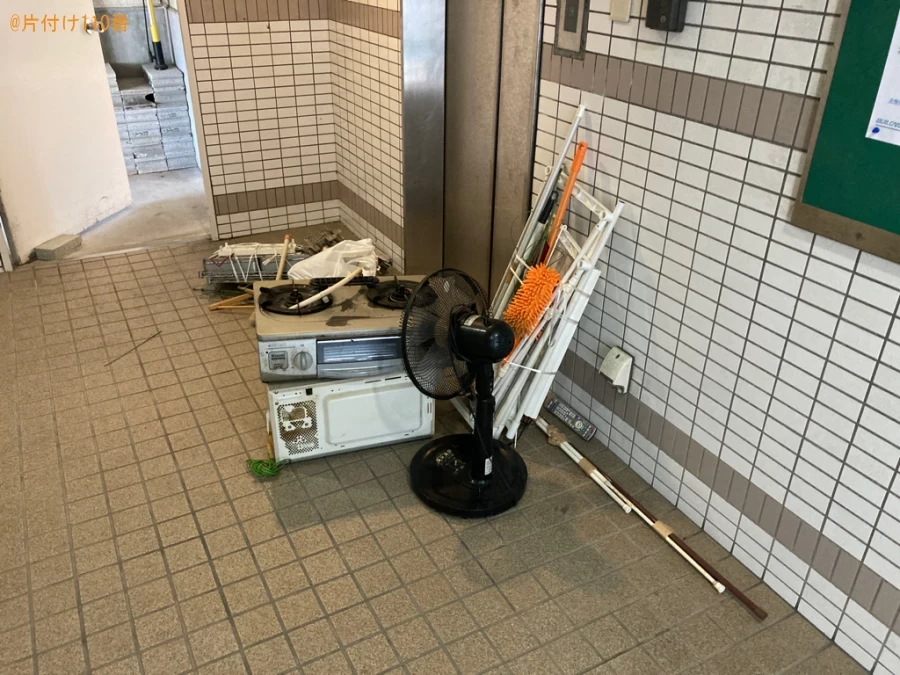 仏壇、タンス、ガスコンロ、洗濯機、電子レンジ、冷蔵庫等の回収